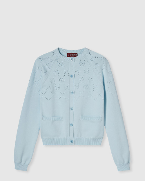 [GUCCI-구찌]GG 코튼 가디건 ‎836379