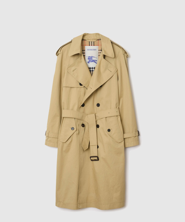 [BURBERRY-버버리]미드 렝스 개버딘 트렌치코트 81130231