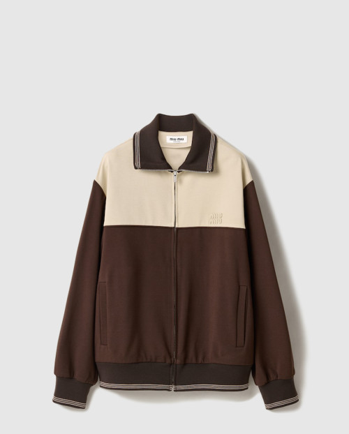 [MIUMIU-미우미우]지퍼 스웨트셔츠 MJLA02