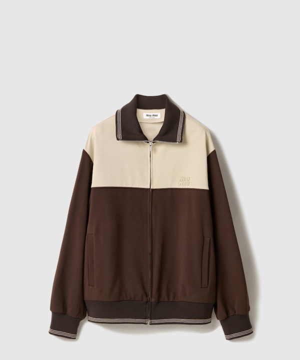 [MIUMIU-미우미우]지퍼 스웨트셔츠 MJLA02