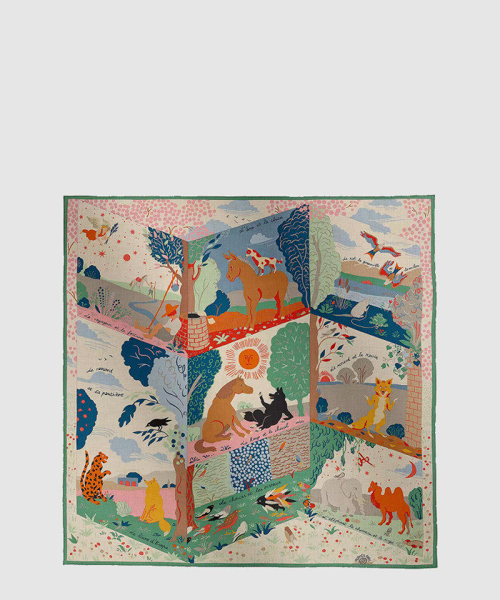 레플리카|이미테이션 hermes-에르메스le-livre-desope-숄-140-2