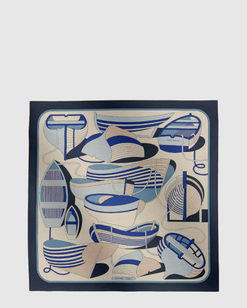 [HERMES-에르메스]Thalassa 숄 140