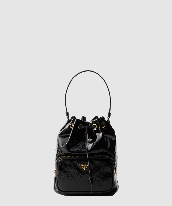 레플리카|이미테이션 prada-프라다듀엣-나플락-특허-가죽-버킷백-1bh038
