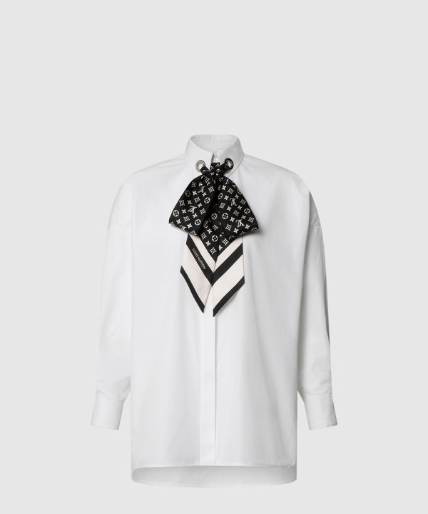 [LOUIS VUITTON-루이비통]모노그램 스카프 셔츠 1AIQN7