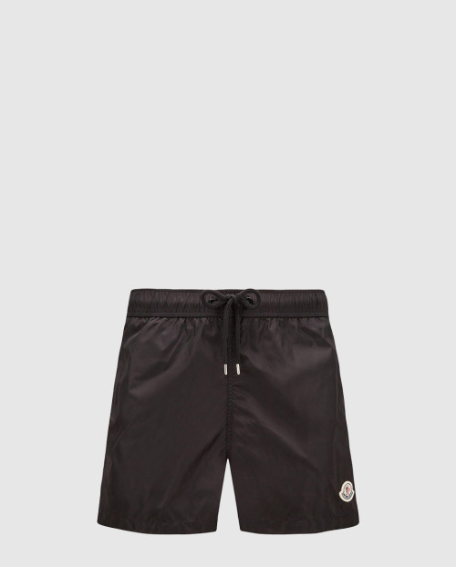 [MONCLER-몽클레어]로고 패치 스윔 쇼츠