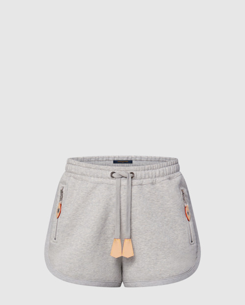 [LOUIS VUITTON-루이비통]레더 액센트 조깅 쇼츠 1AIAG6