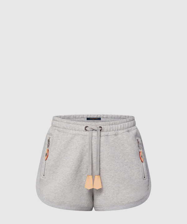 [LOUIS VUITTON-루이비통]레더 액센트 조깅 쇼츠 1AIAG6