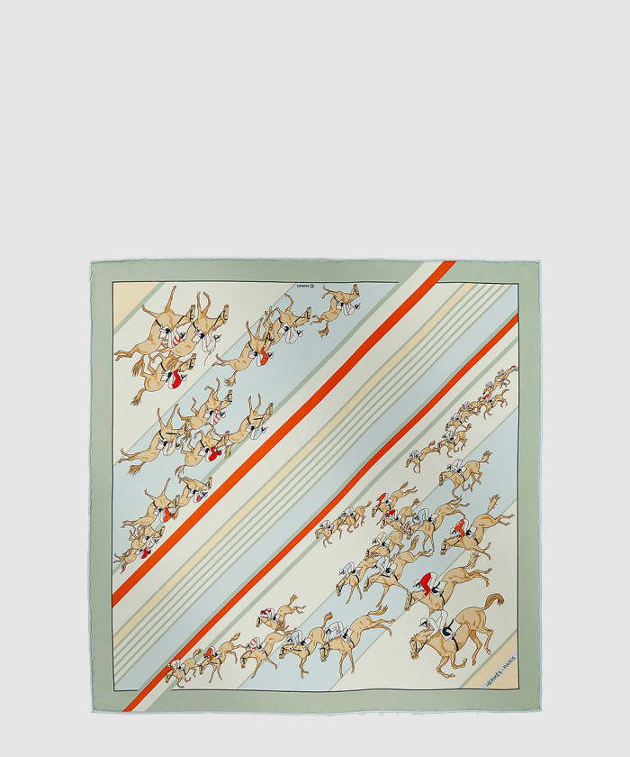 레플리카|이미테이션 hermes-에르메스les-courses-스카프-90