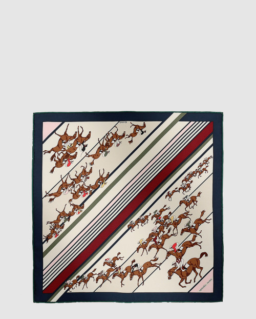 [HERMES-에르메스]Les Courses 스카프 90
