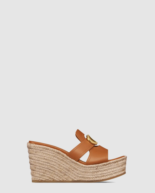 [DIOR-디올]30 몽테뉴 웨지 슬라이드 샌들 KCO06