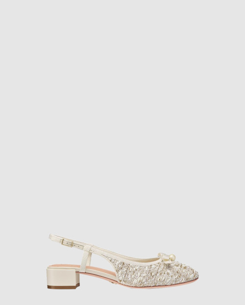 [DIOR-디올]Ballet 슬링백 펌프스 KCB97