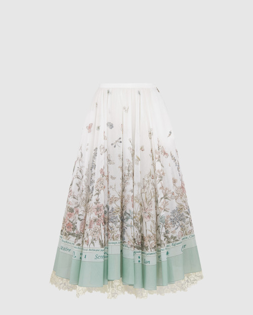 [DIOR-디올]플레어 미디 스커트 551J2