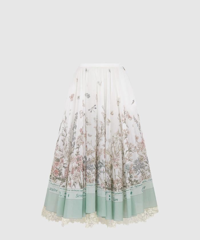 레플리카|이미테이션 dior-디올플레어-미디-스커트-551j2