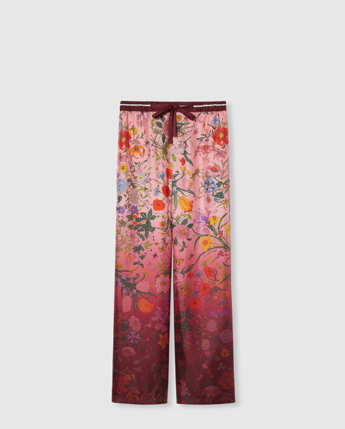 [GUCCI-구찌]프린트 실크 팬츠 837980