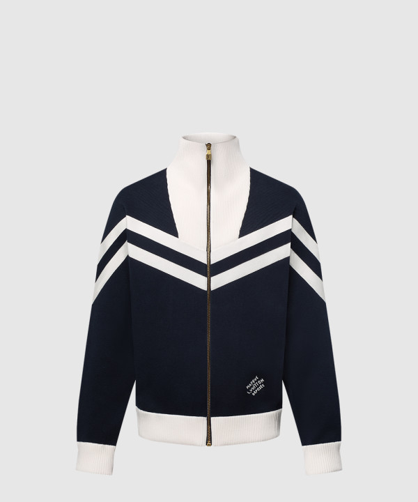 [LOUIS VUITTON-루이비통]니티드 코튼 세일러 블루종 1AHUG8