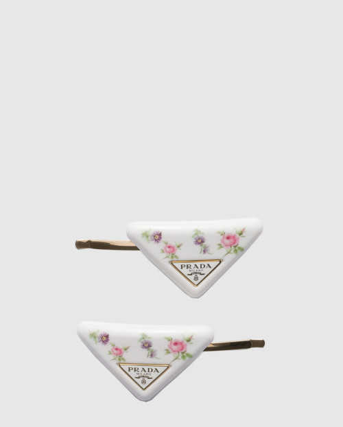 [PRADA-프라다]플렉시글라스 및 메탈 헤어 바렛 1IF198