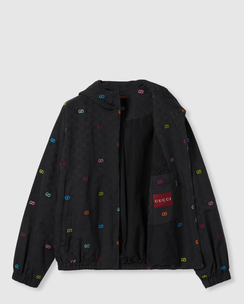 [GUCCI-구찌]GG 코튼 립 스톱 Zip 재킷 833308