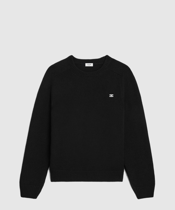 [CELINE-셀린느]크루넥 스웨터 울 & 캐시미어 2AC850