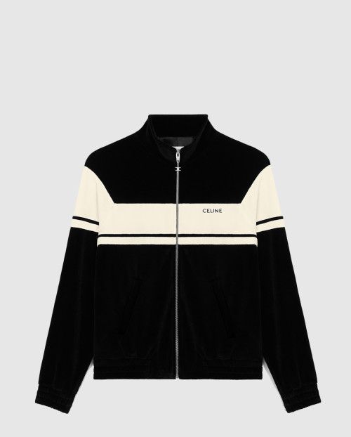 [CELINE-셀린느]트랙수트 재킷 벨벳 저지 RV0GB7