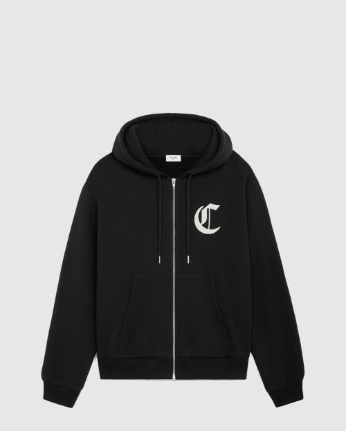 [CELINE-셀린느]코튼 프리스 Zip 후드 RY09I6