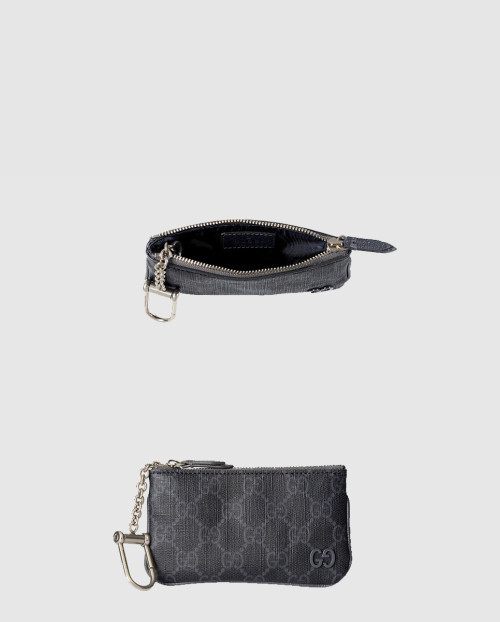 [GUCCI-구찌]투톤 GG 슈프림 키 파우치 820666