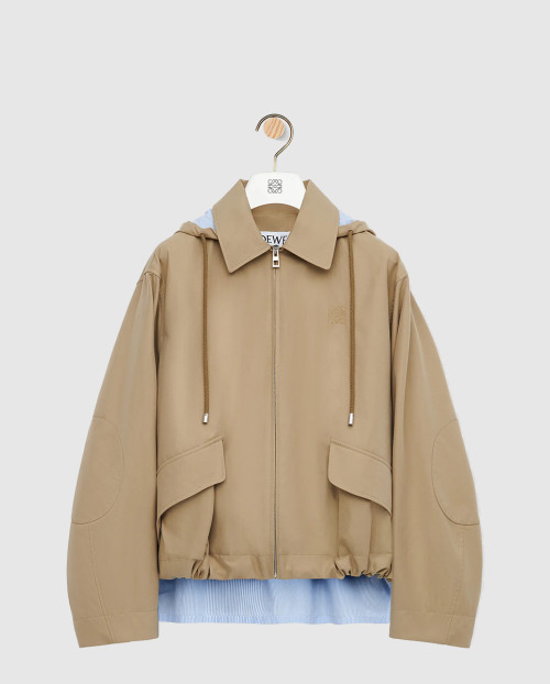 [LOEWE-로에베]후드 파카 코튼