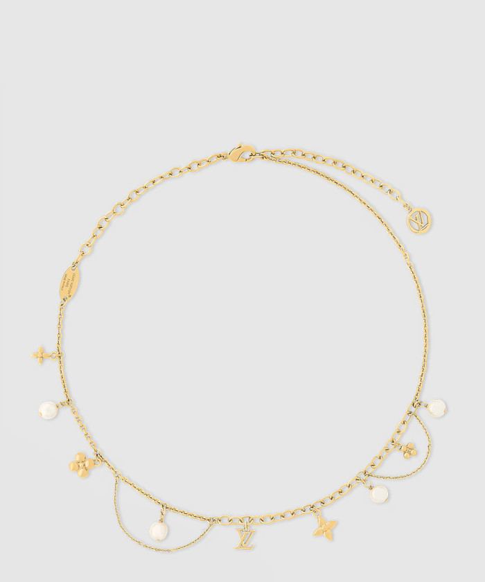 레플리카|이미테이션 louis-vuitton-루이비통블루밍-펄-목걸이-m02642