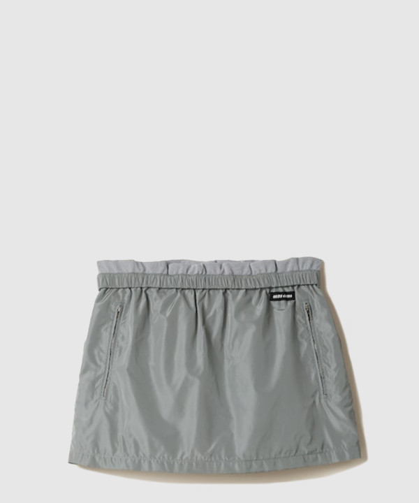 [MIUMIU-미우미우]기능성 실크 미니스커트 MG2434