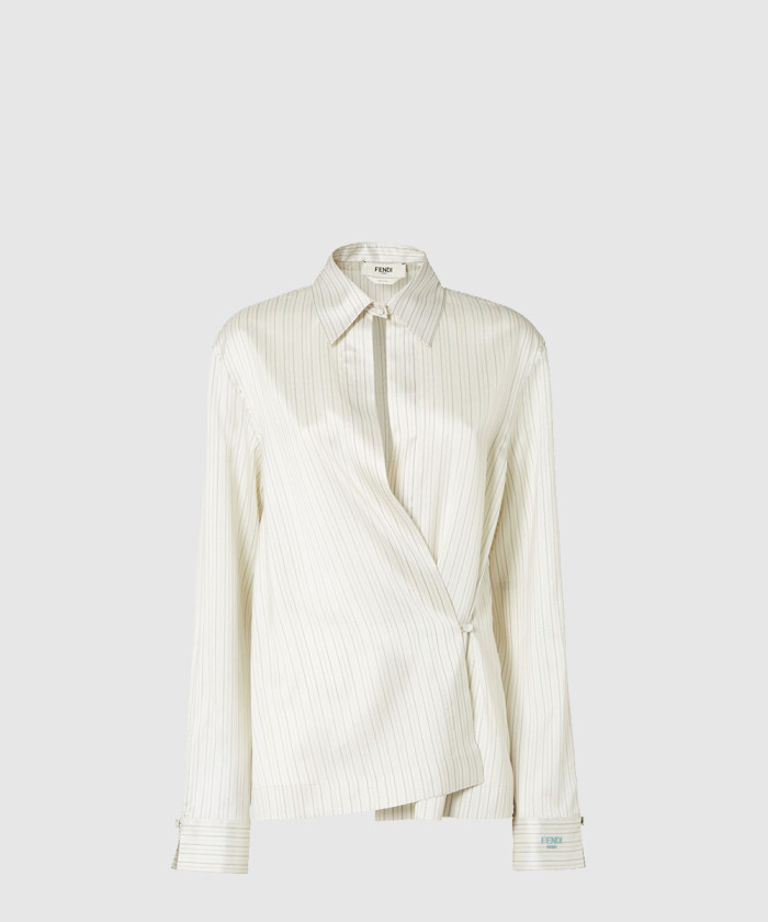 레플리카|이미테이션 fendi-펜디스트라이프-실크-셔츠-fs8287