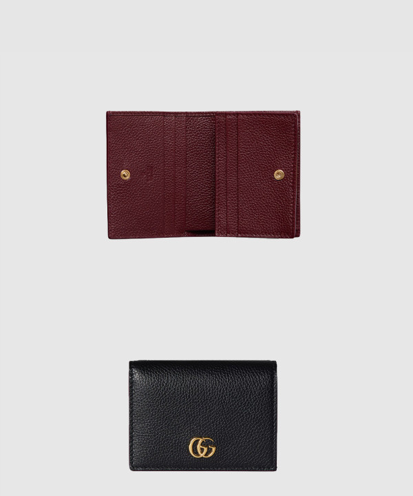 [GUCCI-구찌]GG 마몽 바이컬러 스몰 지갑 456126