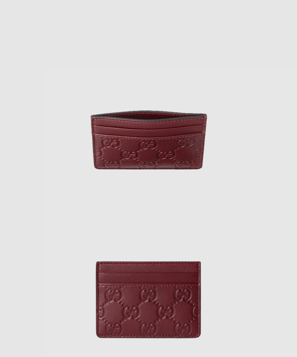 [GUCCI-구찌]GG 엠블럼 카드 케이스 847204