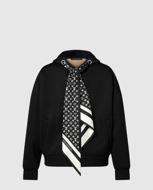 [LOUIS VUITTON-루이비통]모노그램 스카프 집업 후디 1AIR90