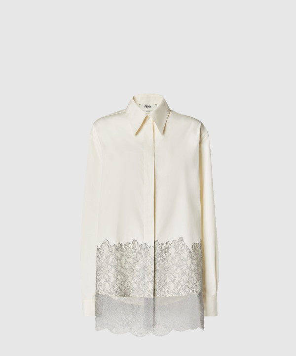 [FENDI-펜디]코튼 포플린 셔츠 FS8303