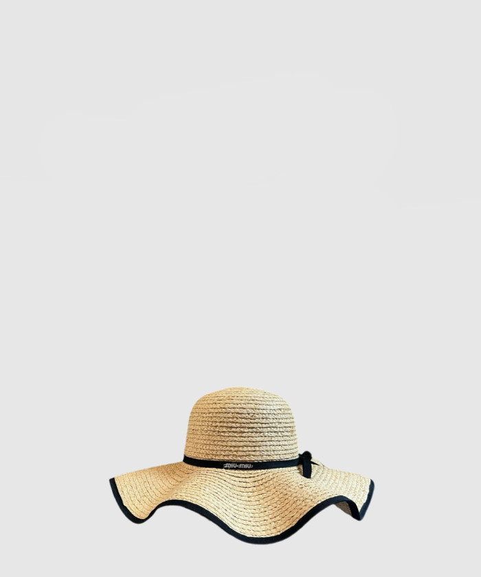 레플리카|이미테이션 miumiu-미우미우여름-챙넓은-비치-모자-5hc489