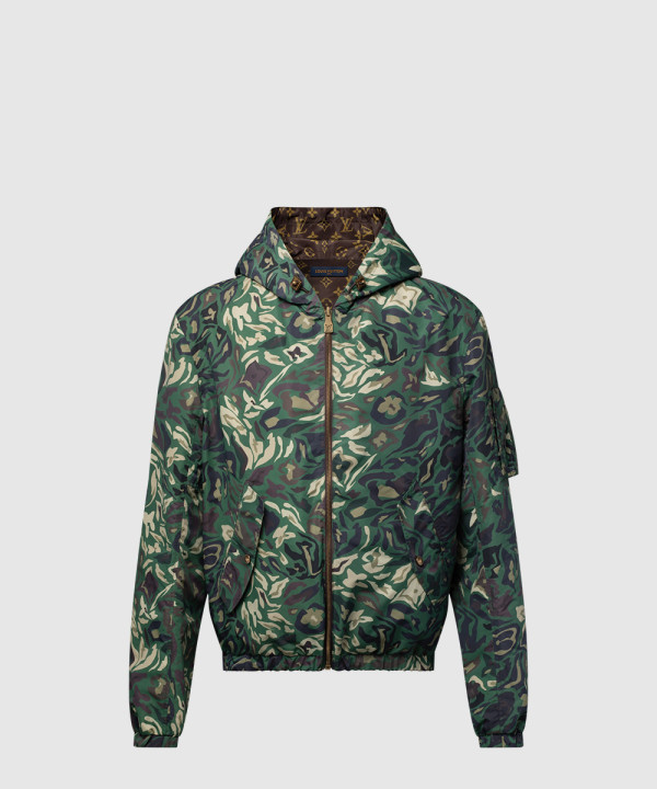 [LOUIS VUITTON-루이비통]MONOGRAM 리버시블 방풍 재킷 1AILR0