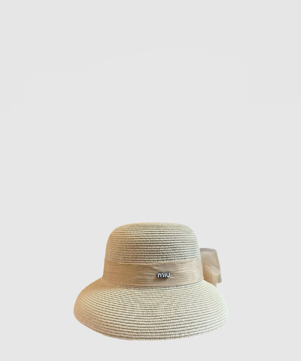 [MIUMIU-미우미우]리본 페도라 5HC214