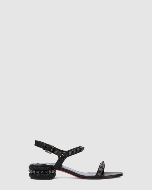 [LOUBOUTIN-루부탱]피라샌드 30 가죽 샌들 1250950