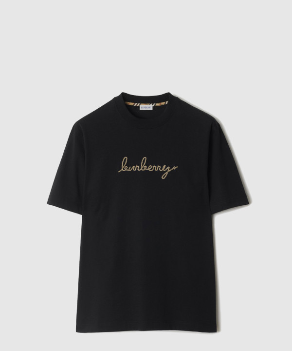 [BURBERRY-버버리]체크 EKD 코튼 티셔츠 81098981