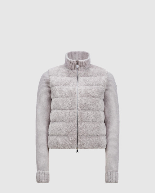 [MONCLER-몽클레어]패딩 울 & 테디 집업 카디건