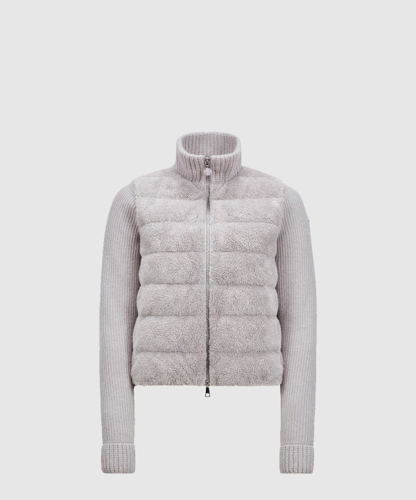 [MONCLER-몽클레어]패딩 울 & 테디 집업 카디건