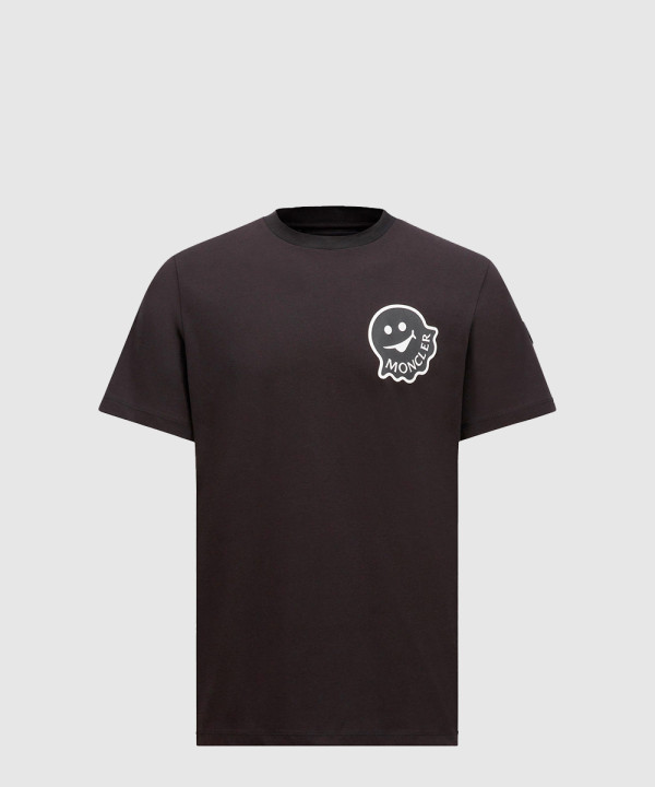 [MONCLER-몽클레어]카툰 로고 코튼 티셔츠