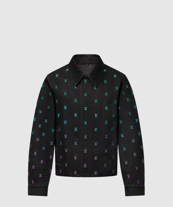 레플리카|이미테이션 louis-vuitton-루이비통블라종-그라디언트-엠브로이더드-데님-코치-재킷-1agteh