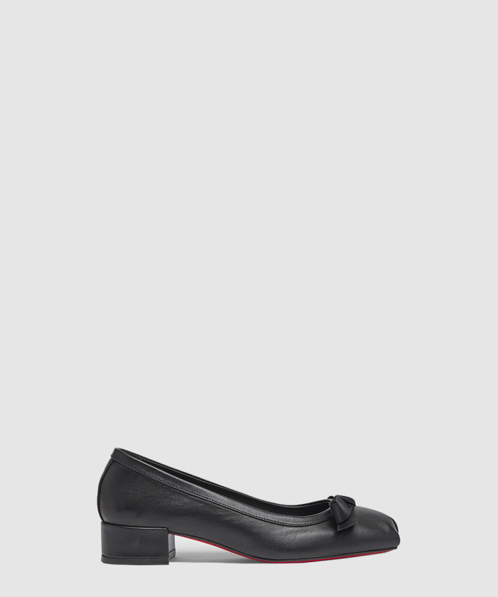 레플리카|이미테이션 louboutin-루부탱실크-새틴-발레-플랫-1240204