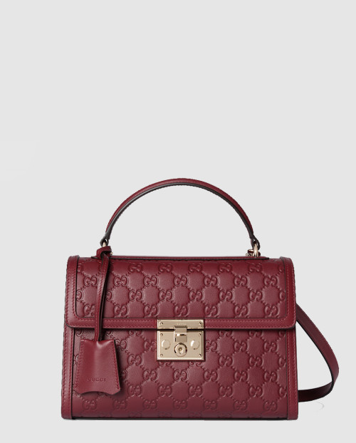 [GUCCI-구찌]패드락 GG 수프림 탑핸들백 838998