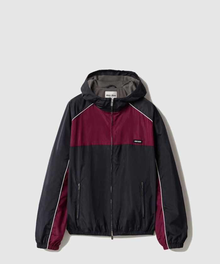 레플리카|이미테이션 miumiu-미우미우테크니컬-실크-지퍼-블루종-재킷-ml1220