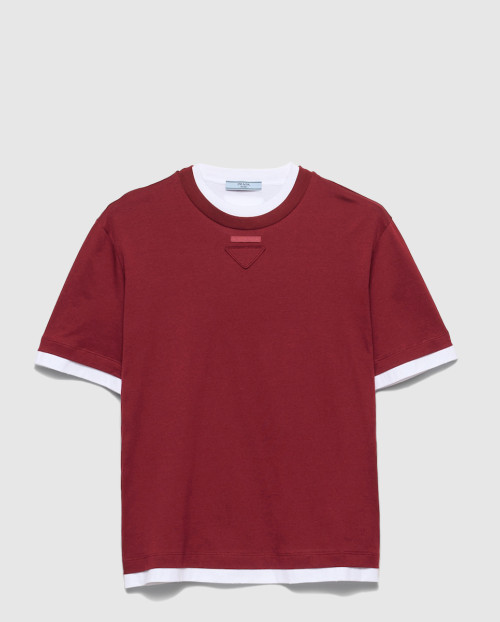 [PRADA-프라다]코튼 저지 티셔츠 3547B