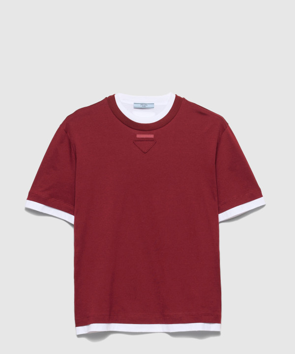 [PRADA-프라다]코튼 저지 티셔츠 3547B