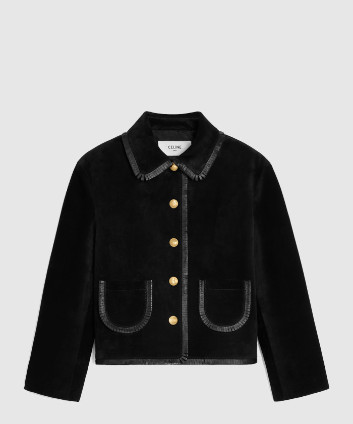 레플리카|이미테이션 celine-셀린느스트레이트-블루종-재킷-스웨이드-rv0ml4