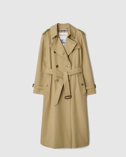 [BURBERRY-버버리]롱 개버딘 워털루 트렌치코트 81111521