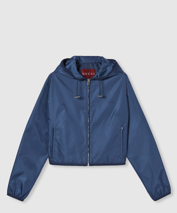 [GUCCI-구찌]메탈 로고 개버딘 재킷 837312